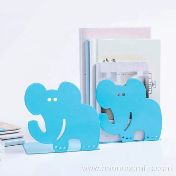 Elephant bookstand Iron cartoon simple office stationery
